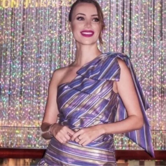 NWT 🦋 BLOGGERS FAVORITE 🦋 ZARA STRIPED TOP BLOUSE SIZE M - Picture 8 of 9